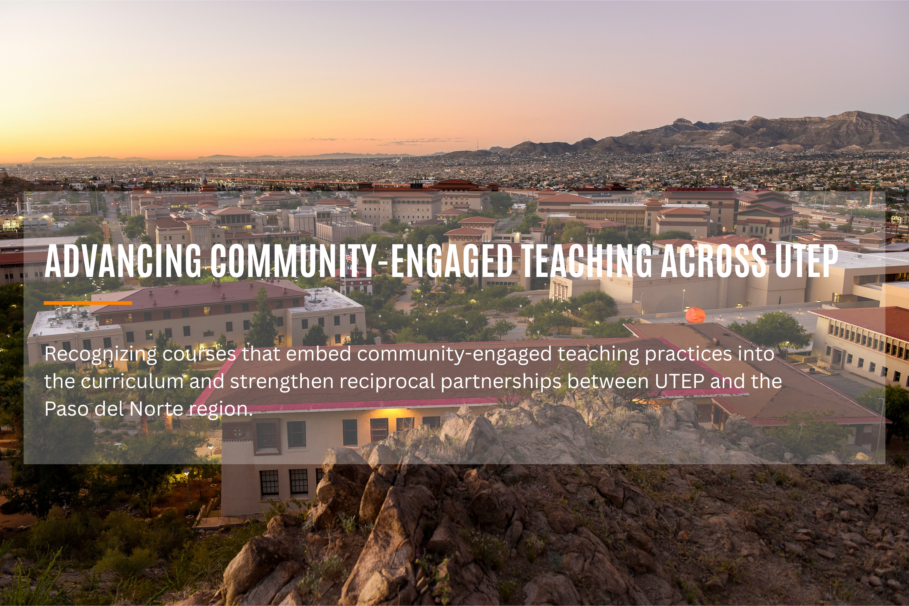 Advancing Community-Engaged Teaching Across UTEP